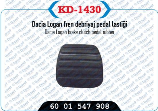 KAYA KD-1430 Fren Debriyaj Pedal Lastigi Logan Tum Modeller  ####